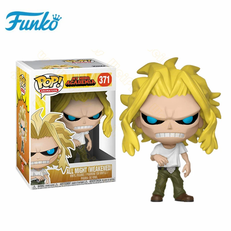Funko pop My Hero academic DEKU тренировка TODOROKI ALL MIGHT KATSUKI виниловая Коллекция Фигурки Модель
