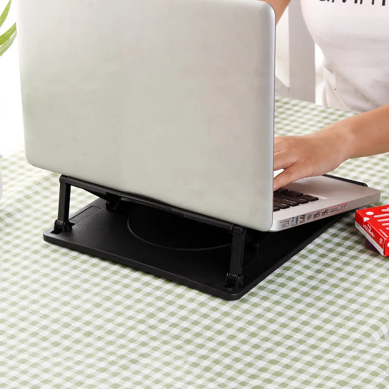 

Adjustable Desk Portable Laptop Stands Table Notebook Desk Cooling Stand Base Bracket Office Tablet Pad Heat Reduction Mount