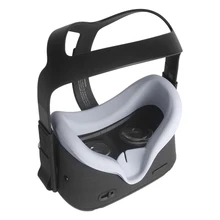 Unisex Eye Mask Cover Replacement Comfortable Soft Breathable Accessories Anti Sweat Protective Pad For Oculus Quest VR Glasses