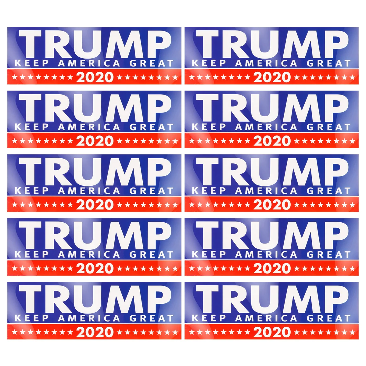5 / 10 шт. Дональд Трамп для президента 2020 наклейка на корпус бампера Keep Make America Great
