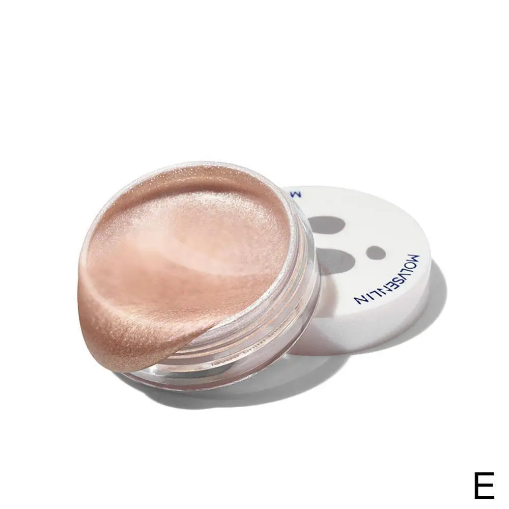 E Жидкий хайлайтер Shimmer Glow Illuminator тени для век макияж хайлайтер блеск коричневый осветить желе гель для лица Высокая Зажигалка крем - Цвет: E