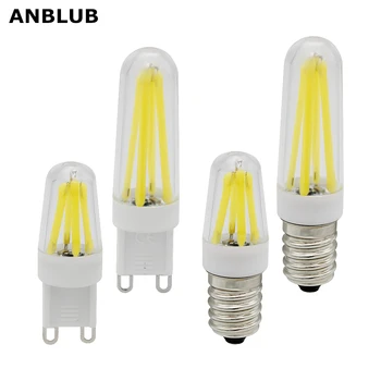 

ANBLUB Dimmable 2W 3W G9 E14 LED Filament Bulb Ceramic 220V Light Replace 10W 20W 30W Halogen Lamp For Home Lighting 5pcs/lot