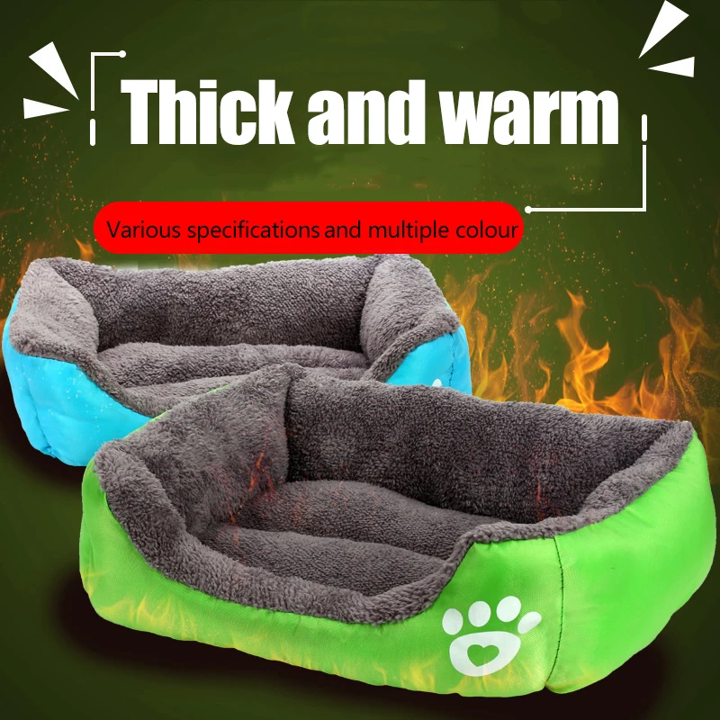 Dog beds for large dogs Dog kennel Candy-colored square nest pet kennel dirty and moisture-proof mat dog house puppy bed pet mat Dog beds for large dogs Dog kennel Candy-colored square nest pet kennel dirty and moisture-proof mat dog house puppy bed pet mat