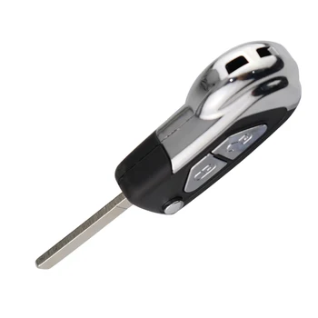 Keyforkess2/3 pulsante Flip pieghevole Shell chiave remota per Citroen DS3 per Puegeot Uncut VA2 custodia per sostituzione lama chiave 3 Keyforkess2/3 pulsante Flip pieghevole Shell chiave remota per Citroen DS3 per Puegeot Uncut VA2 custodia per sostituzione lama chiave - YIQIXIN 2 3 pulsante Flip pieghevole Shell chiave remota per Citroen DS3 per Puegeot Uncut