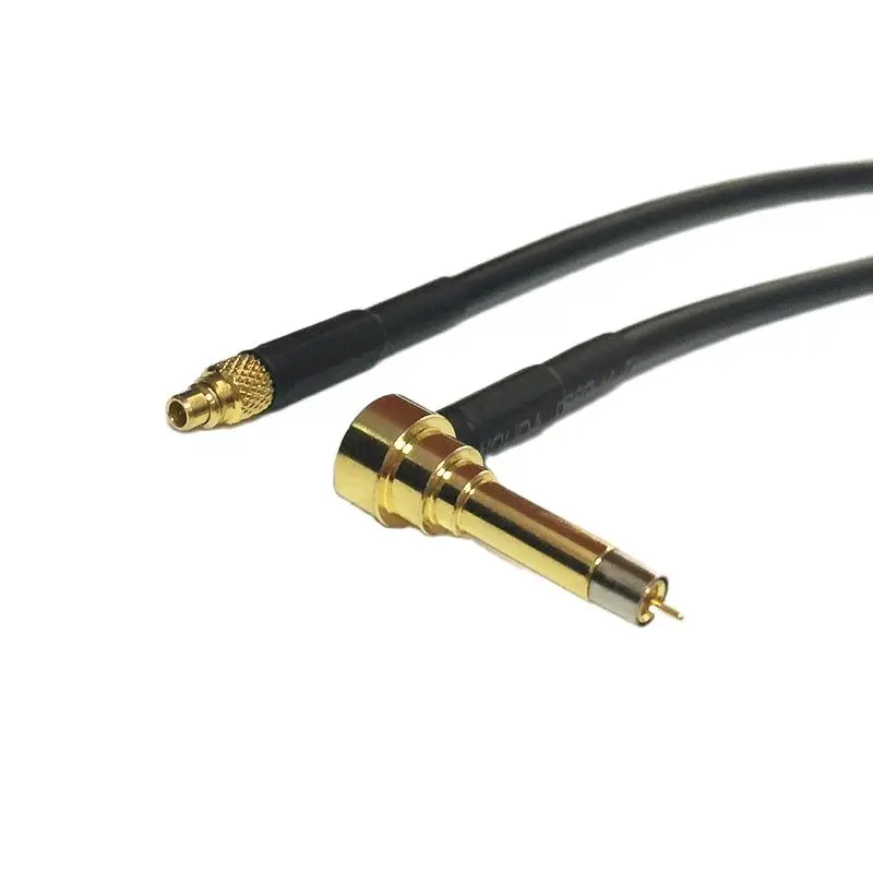 

New Wireless Modem Wire MS156 Right Angle To MMCX Male Plug Connector RG174 Cable 20CM 8" Wholesale Fast Ship