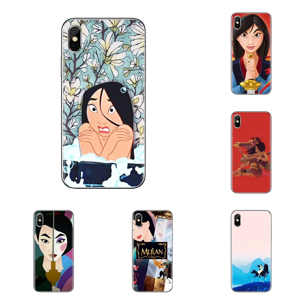 

Cartoon Mulan For LG Spirit Motorola Moto X4 E4 E5 G5 G5S G6 Z Z2 Z3 G2 G3 C Play Plus Mini Soft Transparent Shell Covers