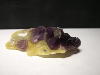 

26.0gNatural purple fluorite mineral specimen, quartz crystal, furniture ornament