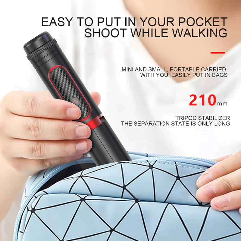Phone Stabilizer Selfie Stick Video Shooting Vlog