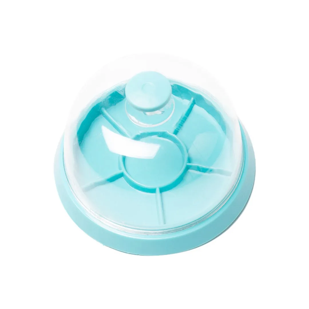 Wrist Watch Movement Accessory Protector Dust Cover Tray 6 Slots Box Repair Tool