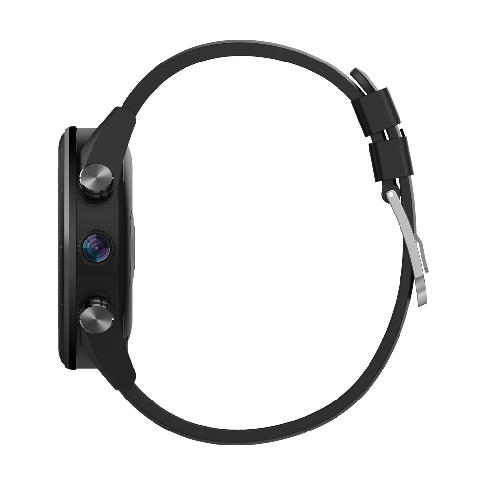 Смарт-часы с Bluetooth, ОС Android 7,1, KC05, поддержка gps, 4G, SIM, частота сердечных сокращений, водонепроницаемые, шагомер, ips, lcd, круглый экран, умные часы