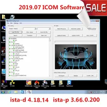 V2019.07 для BMW ICOM A2/A3 программное обеспечение в ICOM SSD для BMW ICOM ISTA/D(4.18.14) ISTA/P(3.66.0.200) Топ ICOM Программное обеспечение Поддержка Wi-Fi