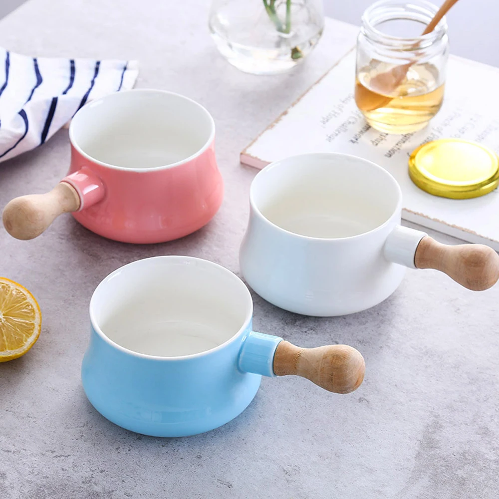 

Ceramic bowl Breakfast bowl salad bowl creative household bowl with handle tableware kitchen soup noodle rice bowl ramen bowl