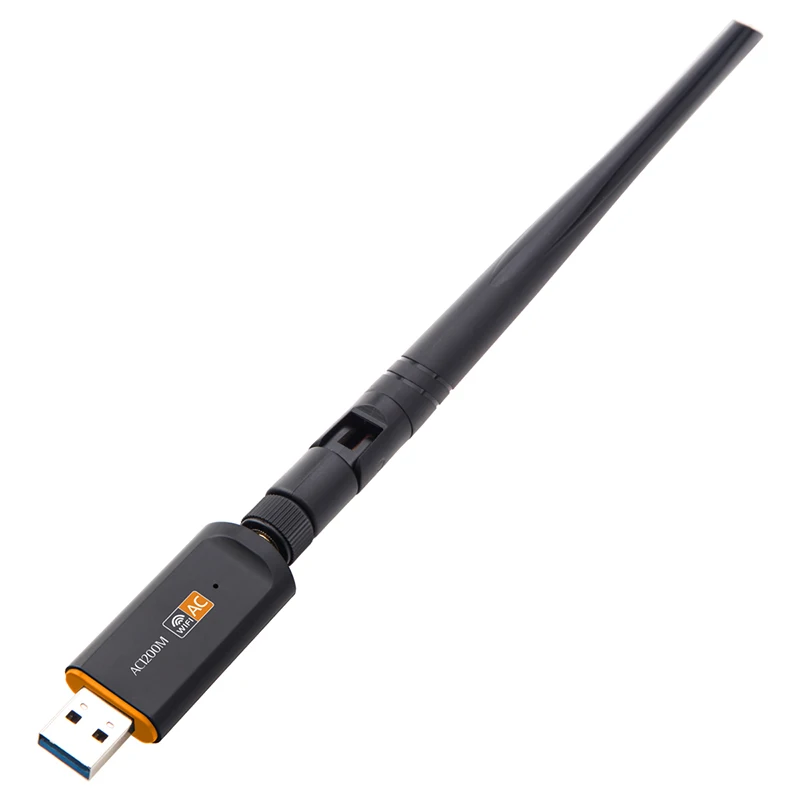 Горячая 1200 Мбит/с Двухдиапазонная 2,4G& 5G сетевая карта USB3.0 беспроводной Wifi адаптер с антенной 802.11ac стандарт для настольного ноутбука