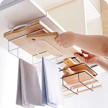 

Wall Hanging Chopping Board Cabinet Desk Board Shelf Storage Rack Kitchen, Vegetable Board, Shelf Kitchen Cabinet Wall Hanging
