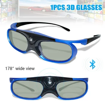 

Bluetooth 3D Active Shutter Glasses High Definition Glasses for DLP-Link Projector TV LFX-ING
