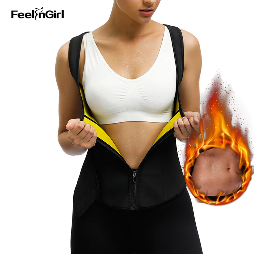 

Feelingirl Women Body Shaper Tops Latex Waist Trainer 25 Stainless Steel Bone Modeling Cami Underbust Slim Girdle Shapewear
