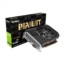 Видеокарта PALIT PCIE16 GTX1660TI 6GB GDDR6 PA-GTX1660TI STORMX OC 6