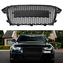 Для RS4 стиль Передняя Спортивная Шестигранная сетчатая сотовая