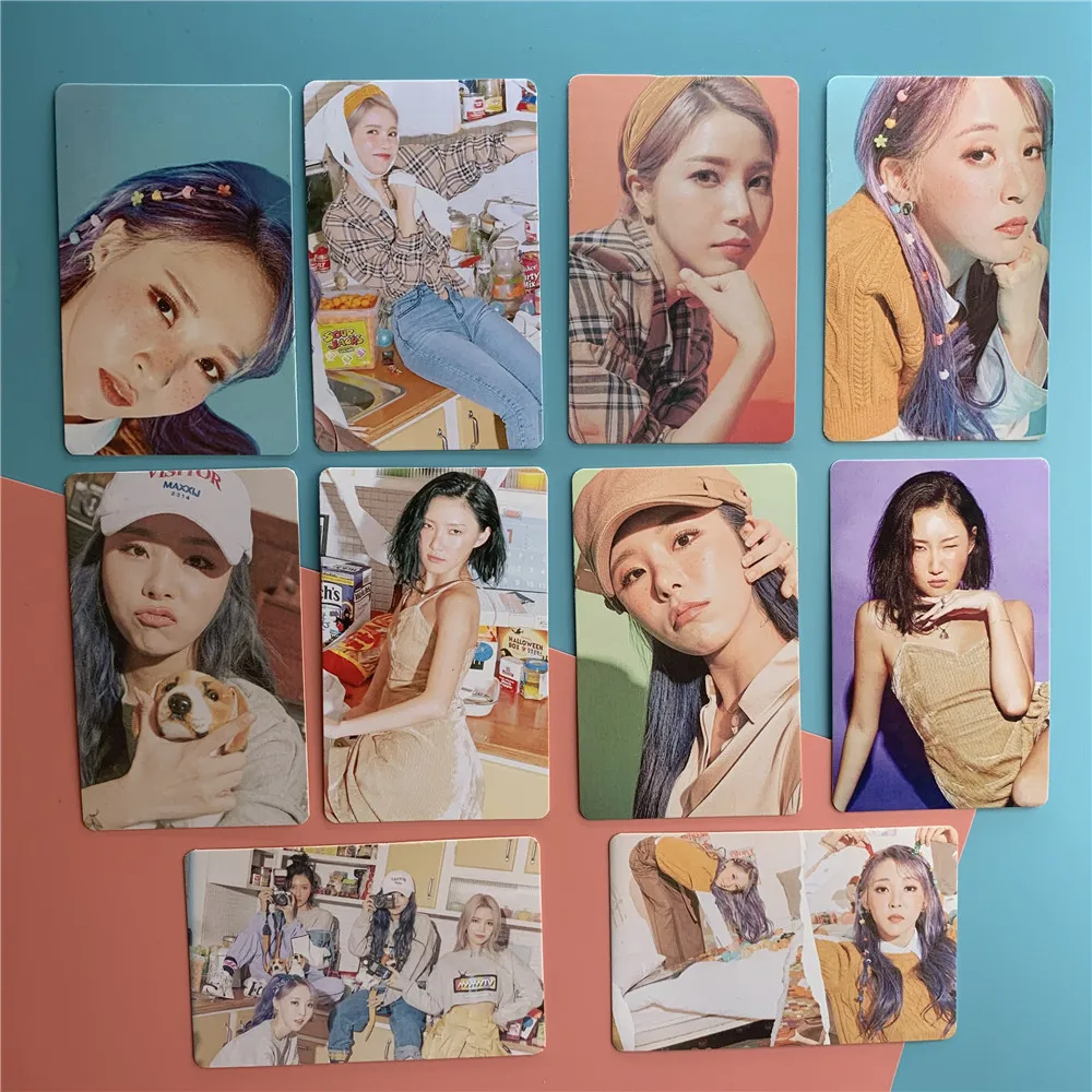 10 шт./компл. Mamamoo 2020 сезонная поздравительная бумага Lomo карта фото постер