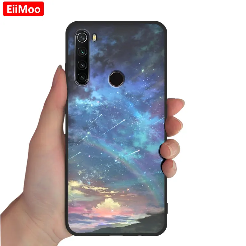 EiiMoo силиконовый чехол для телефона для Xiaomi Redmi Note 8 чехол для Xiaomi Redmi Note8 задняя крышка для Xiomi Redmi Note 8 чехол 64 Гб 128 ГБ - Цвет: 48