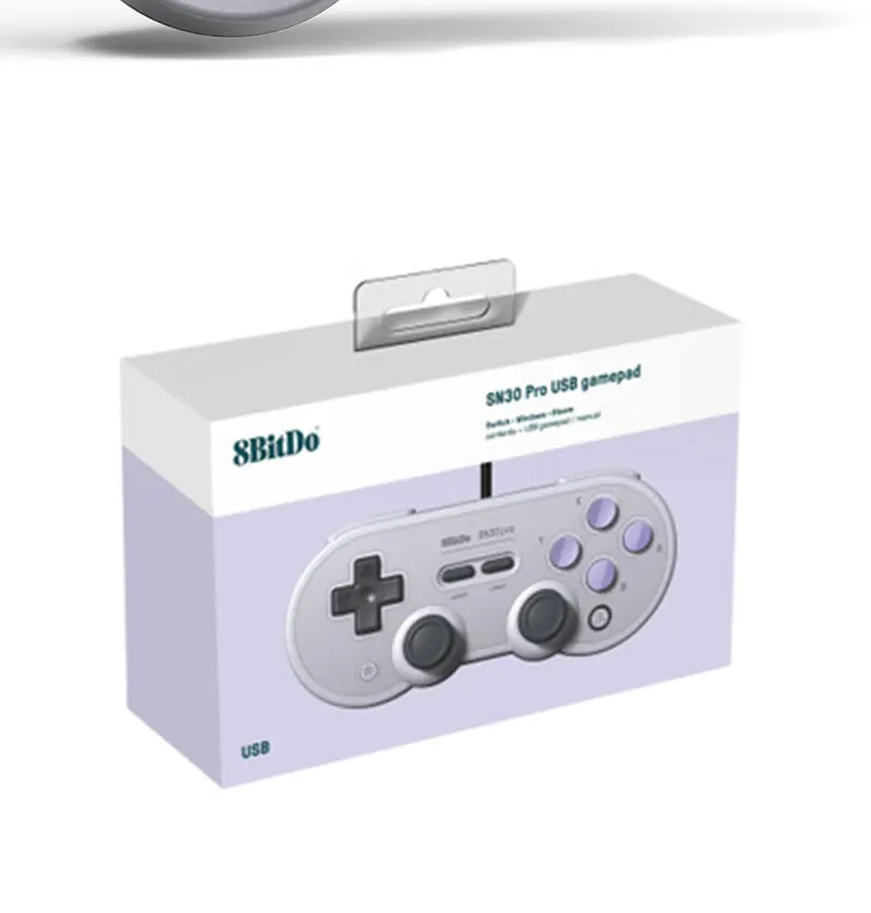 Улучшенный Эргономичный дизайн USB проводной 8bitdo проводной SN30 Pro USB геймпад для nintendo переключатель окна Raspberry Pi SN издание