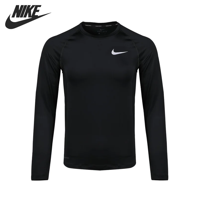 Original New Arrival NIKE AS M NP TOP LS SLIM Men's T-shirts Long sleeve Sportswear