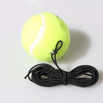 

Tennis Training Ball With Elastic Rope Ball High Pinball Tennis Trainer Home Indoor Sports Racquet Sports