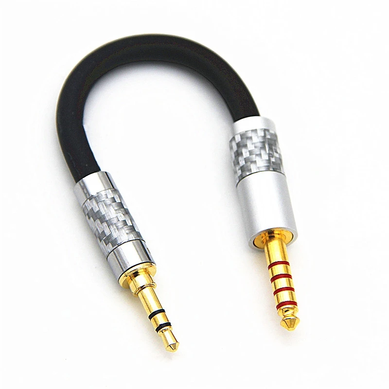 HIFI Male Balance 4 4MM to 3 5MM Male Headphone Cable AUX Audio Cable for ZX300A WM1Z A
