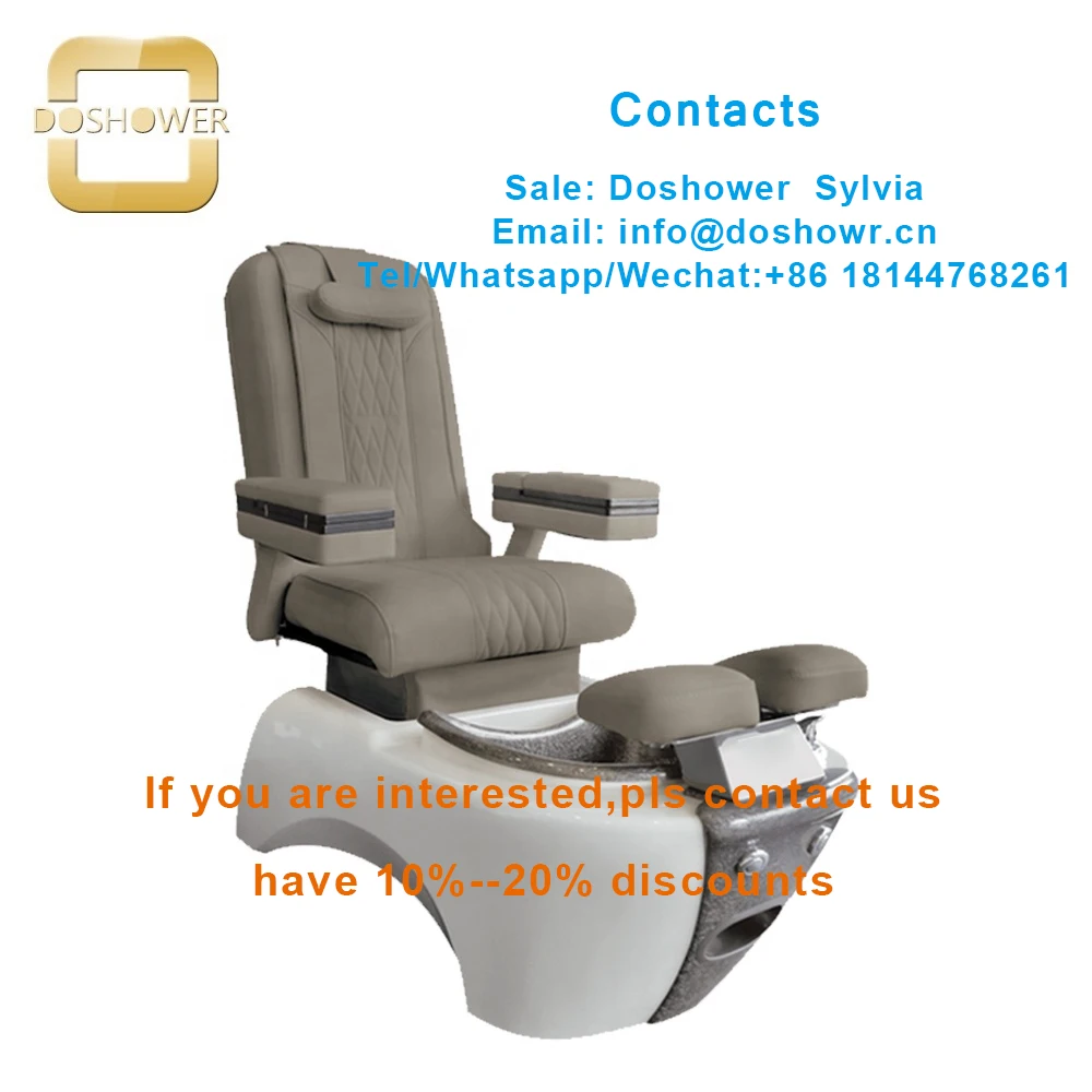 Spa pedicure chairs pipeless with nail chair manicure for luxary pedicure chair