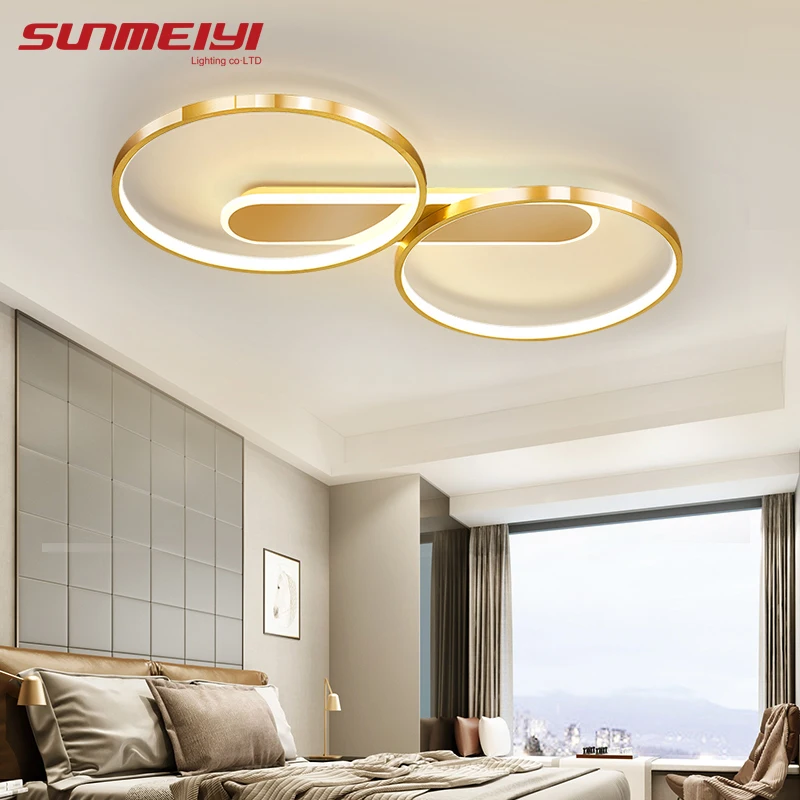 

Minimalist LED Ceiling Lights Ring Living room Gold Light Fixtures Nordic led Light For Corridor Dining room candeeiro de tecto