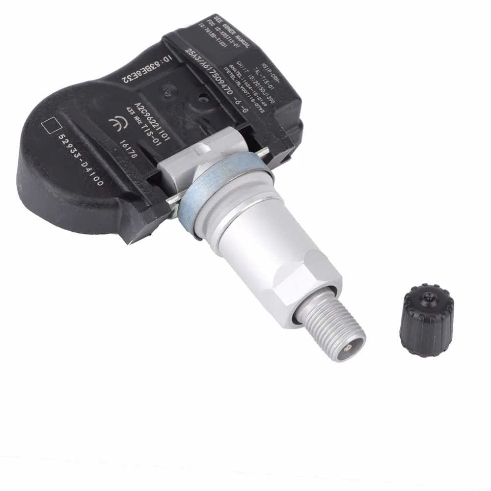 1 шт., датчик давления в автомобильных шинах TPMS 52933-D4100, подходит для HYUNDAI KIA Sportage Cadenza, датчик давления в шинах