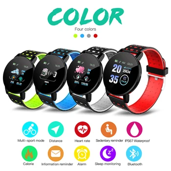 

IP67 Waterproof Smart Watch Fitness Tracking Pedometer Sports Bracelet New Arrival
