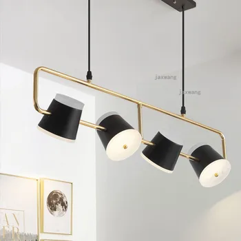 

Modern LED Light Luxury Chandeliers Nordic Restaurant Golden Art Chandelier Lighting Hanging Lamps Bedroom Creative Chandelier