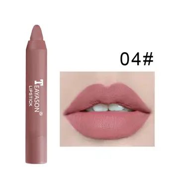 

Charming Lip Stick Non-stick Cup Lipstick Waterproof And Sweat-proof Lip Gloss Makeup Comestics Tools Easy To Wear TSLM1
