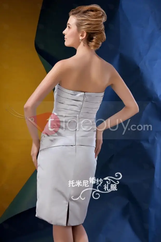 Vestido de madrinha элегантное платье-футляр с оборками длиной до колена милое платье для мамы невесты с жакетом