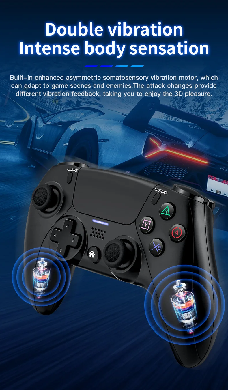 Wireless Joystick Gamepad Wireless Game Controller Joypad For PS4 NS Switch Pro PC Controller