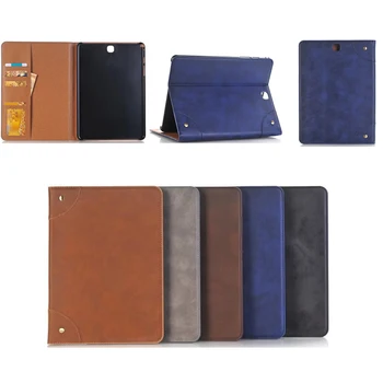 

Retro Business Scrub Leather Cover Case for Samsung Galaxy Tab A 9.7 T550 T555 P550 P555 Tablet PU Leather Case for Samsung T550