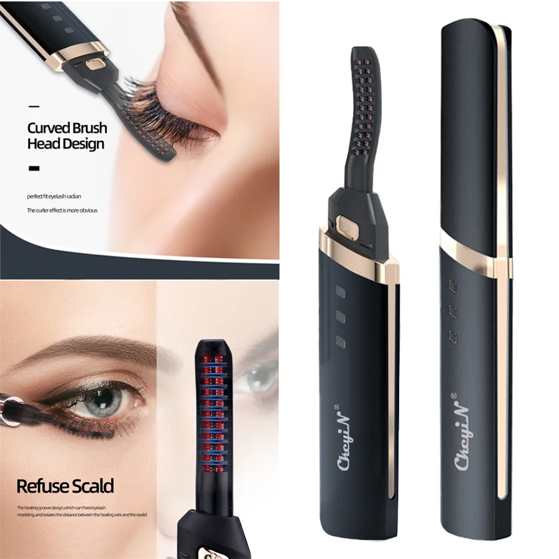Hot Item Heated Eyelash Makeup-Tool Electric Beauty Rechargeable Long-Lasting Mini New USB Ironing 7WJoR3LokmW
