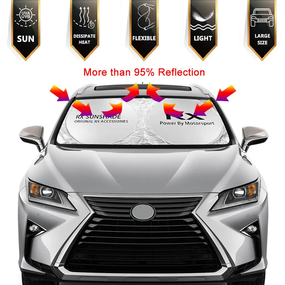 LEXUS ES フロントシェード Car Windshield Sun Shade Cover For Lexus ES RX NX CT200h