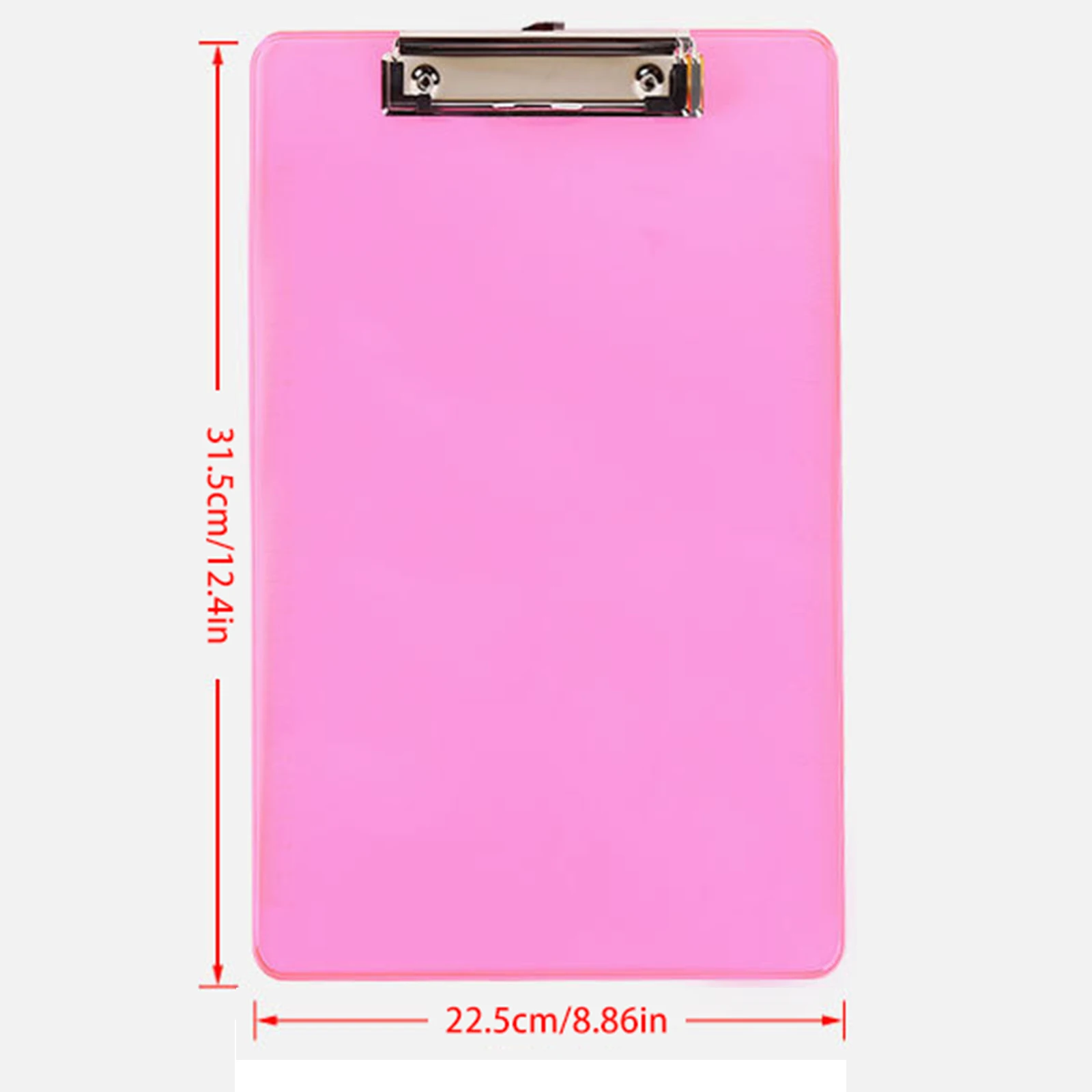 Writing Clipboard Clipboard Holder Fast Strong 12.4 x 8.86 Inch Holds 100 Sheets! Clipboards With Low Profile Clip Cute Clip Boards Board Clips