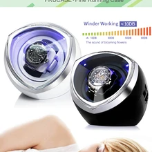 Watch-Winder Collector-Storage Light FRUCASE Automatic Display for 