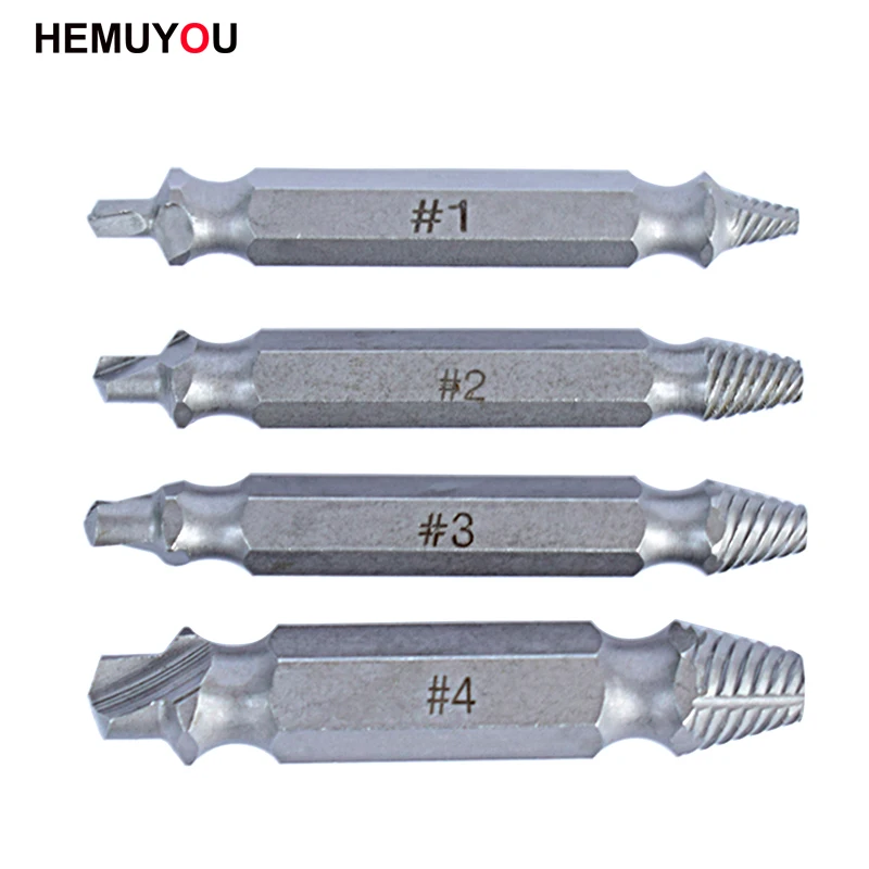 Двухсторонний экстрактор для извлечения поврежденных винтов инструмент