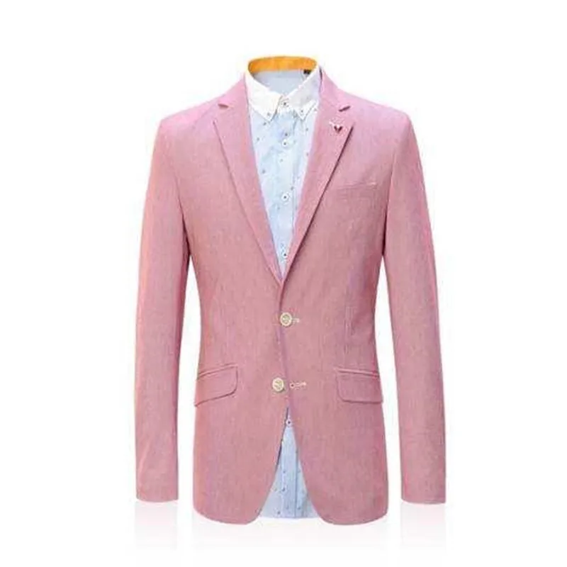

Costume Homme Pink Men Suit For Wedding Custom Made Terno Masculino Mens Suits Man's Business Suits 2pieces( Jacket+Pant+Tie)