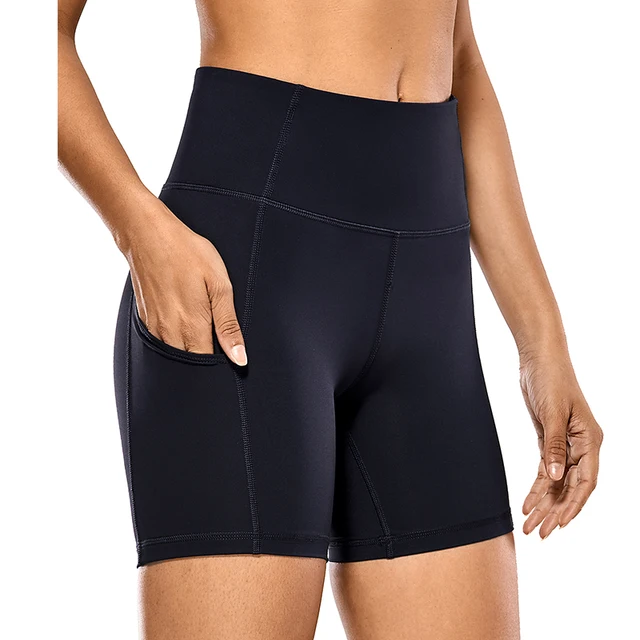 Crz Yoga High Waisted Biker Shorts 