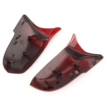 

2x Rearview Mirror Cover Cap For BMW F30 F31 320i 328i 330i 335i 12-18 ABS Plastic Duable Protable Newest