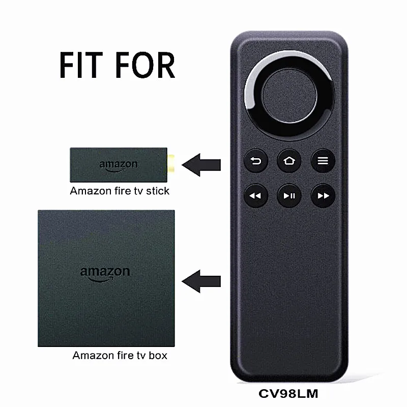 NEW CV98LM Replacement YMX-01 for Amazon Fire TV Stick BOX Remote Control Clicker Bluetooth Player Fernbedienung