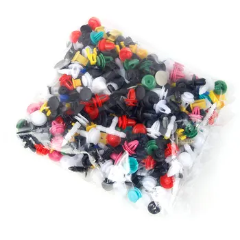 

500x Plastic Mixed Car Body Push Screw Rivet Fasteners Trim Moulding Clip Car Door Bumper Screws Fastener Clip