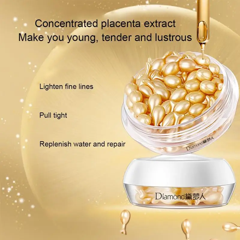 30Pcs/Bottle Hyaluronic Acid Essence Capsules Anti-aging Vitamin E Serum Spot Acne Removing Whitening Cream Essence Face Care 30Pcs/Bottle Hyaluronic Acid Essence Capsules Anti-aging Vitamin E Serum Spot Acne Removing Whitening Cream Essence Face Care