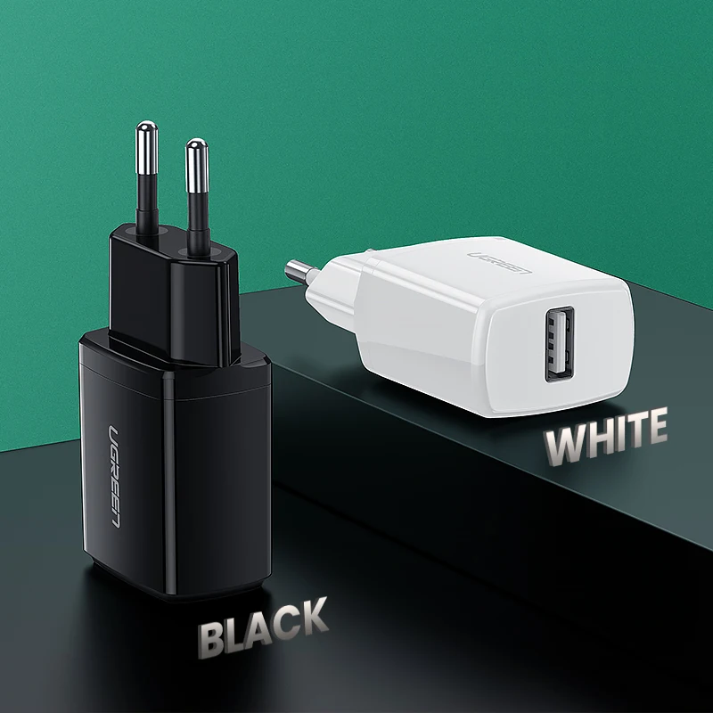 Сетевое зарядное USB устройство Ugreen для iPhone X 8 7 iPad Samsung S9 Xiaomi Mi 5 В 2 1 А быстрая