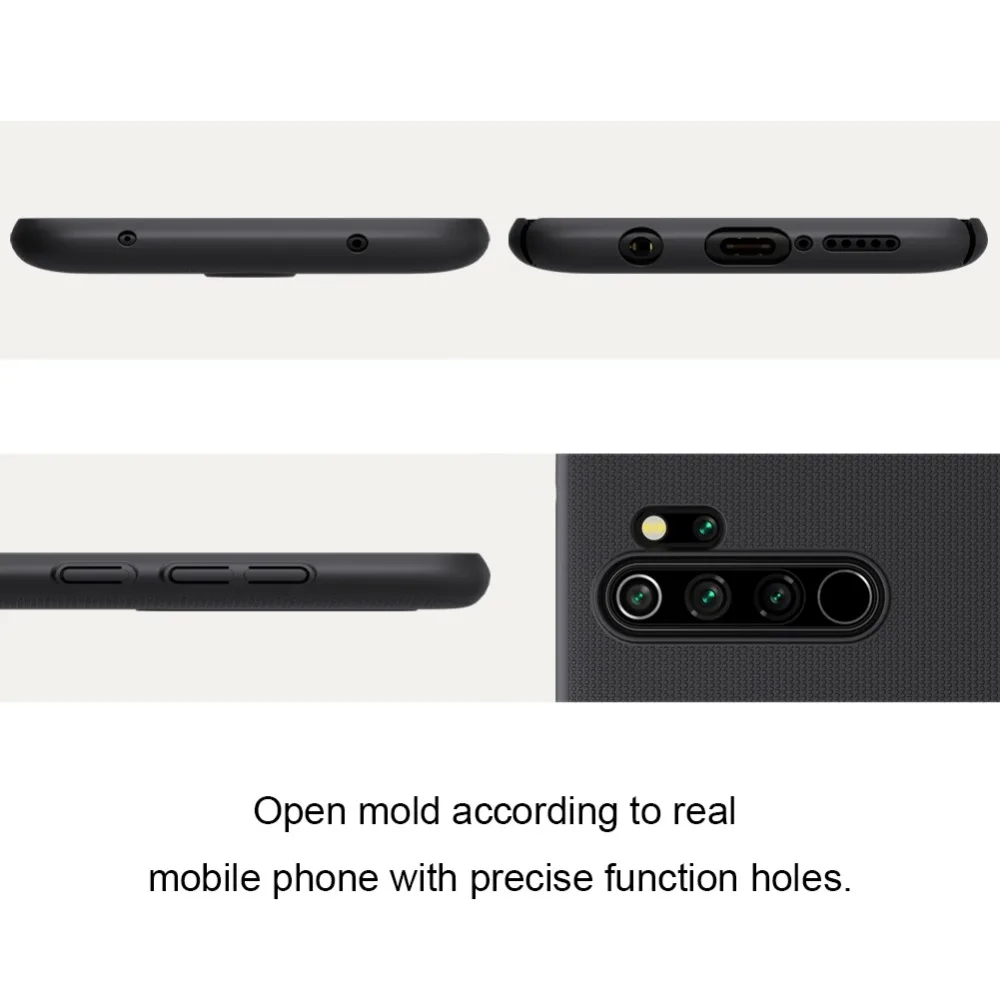 Redmi Note 8 Pro чехол Nillkin матовая жесткая задняя крышка из ПК чехол для Xiaomi Redmi Note 8 8T Note8 Pro